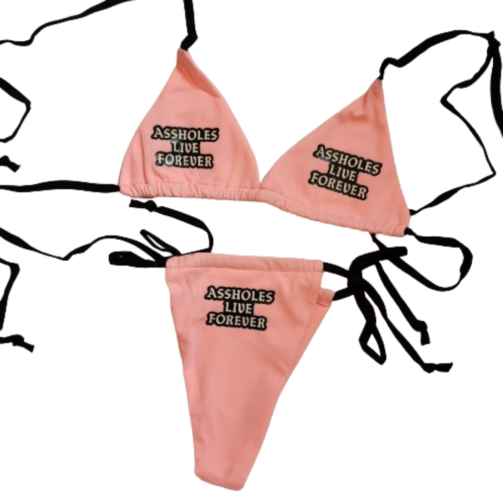 🆕️ ALF Pink String Bikini